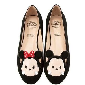 NEW  Disney Tsum Tsum Mickey & Minnie x Gracegift Flats